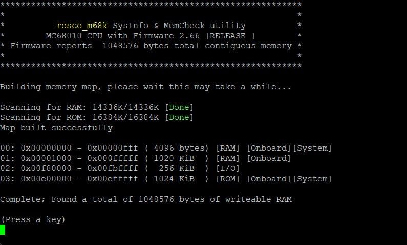 Retro комп’ютер rosco_m68k — набір або зібраний