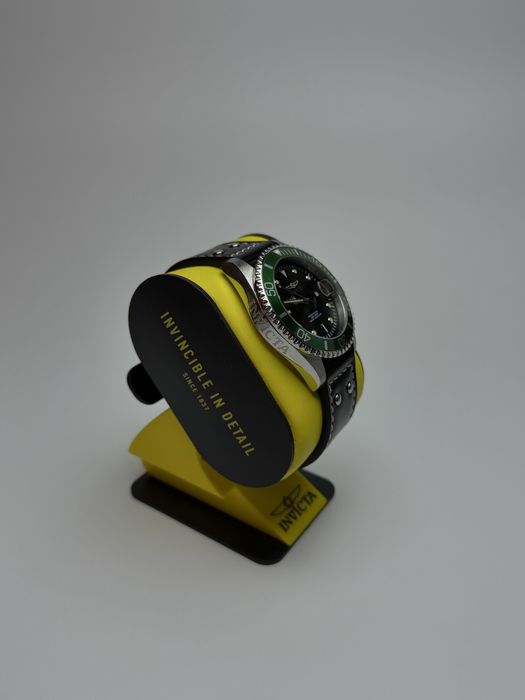 Invicta 22072, чоловічий годинник зі шкіряним ремінцем, касіо, інвікта