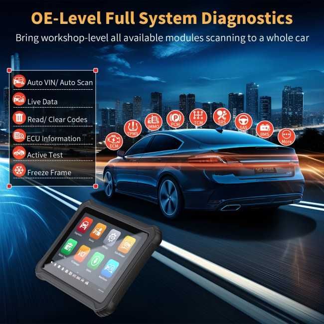Autel OTOFIX D1 KIT Máquina Diagnóstico OBD 36 Funções/Oficinas (NOVO)