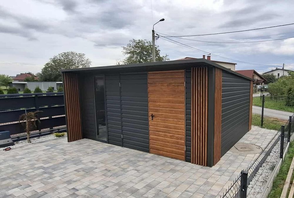 Garaż blaszany 5m x 6m - PRODUCENT