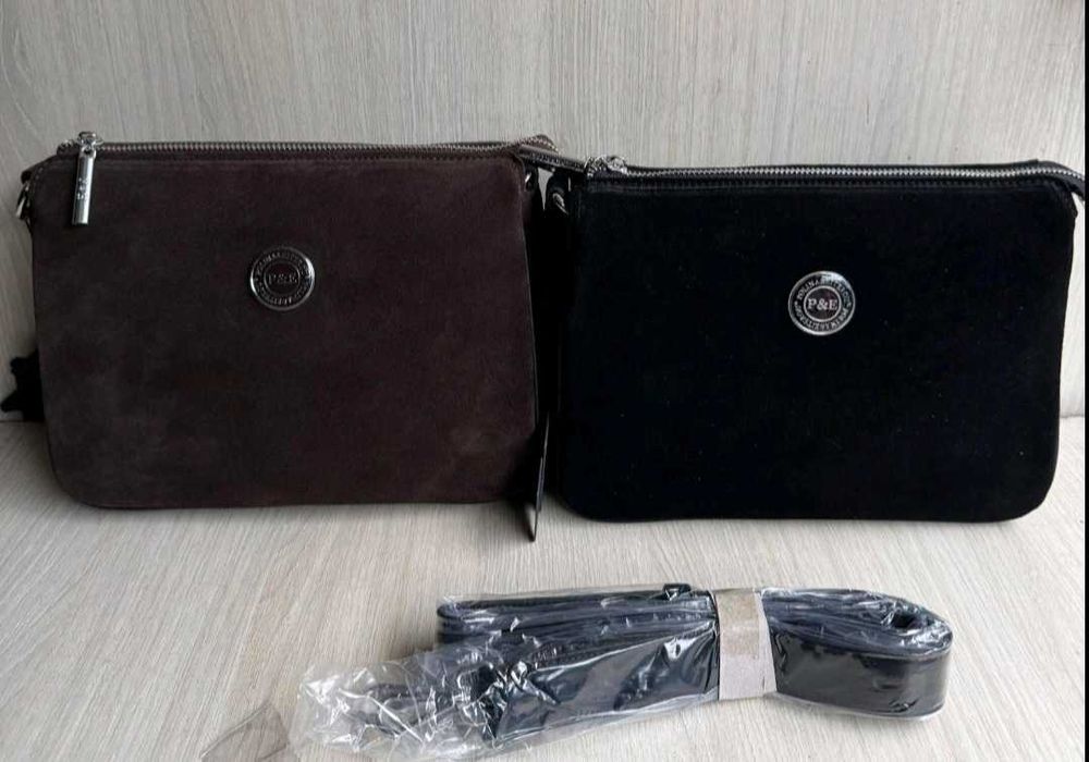 Женские кожаные сумки Polina & Eiterou