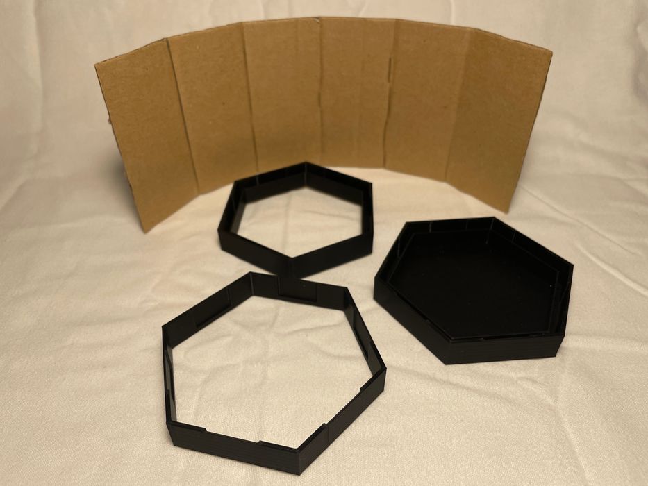 Organizer warsztatowy heksagonalny, 5cm EKO