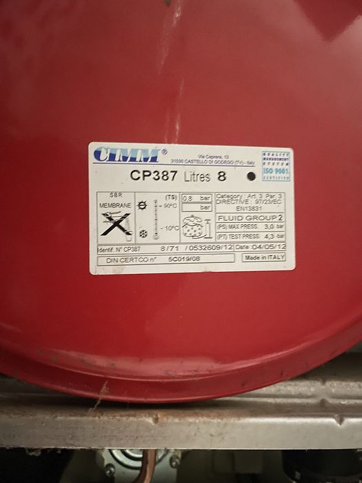 Kocioł Cimm dwufunkcyjny