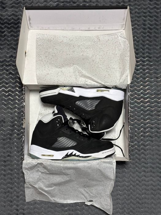 Nike Air Jordan 5 Retro Black White Grey Oreo