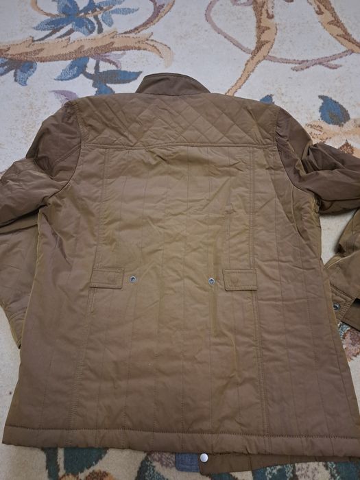 Чоловіча куртка демісезонна коричнева