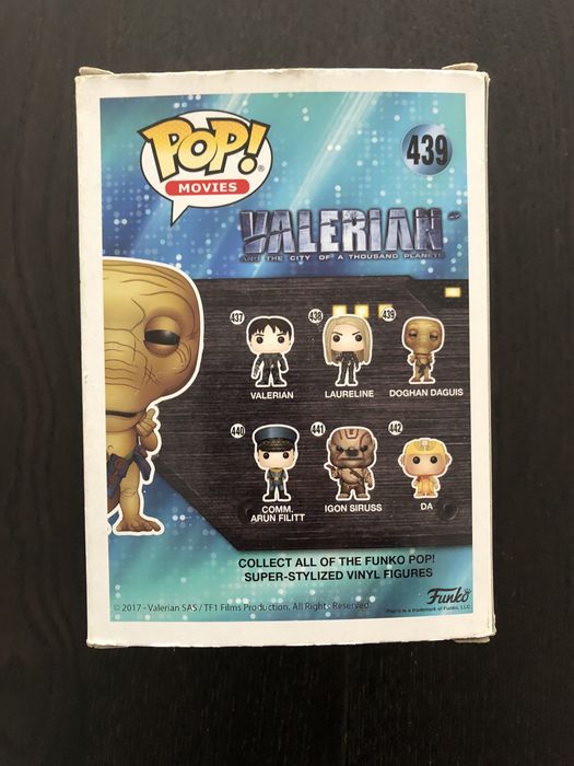 Funko Pop Valerian (Doghan Daguis) nº 439 - portes incluídos