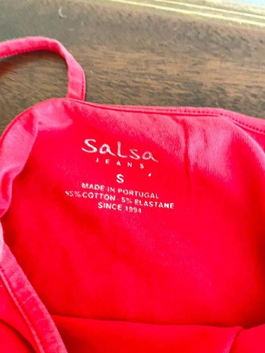 Top Salsa Tamanho S  Lote de 4 Peças