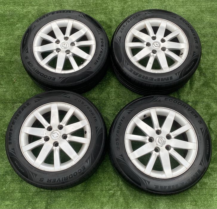 Renault scenic 3 megane 3 диски титани R16 205/60/16 5/114.3