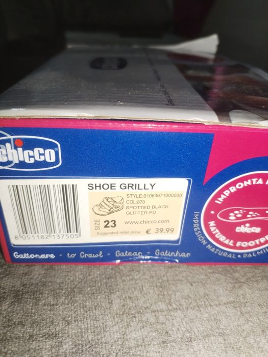 Sapatilha criança Chicco n23