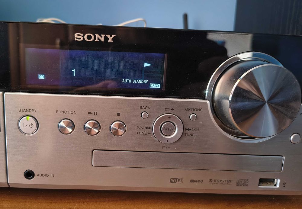 Wieża Sony CMT-MX700Ni + 2 kolumny cała w oryginale, używana