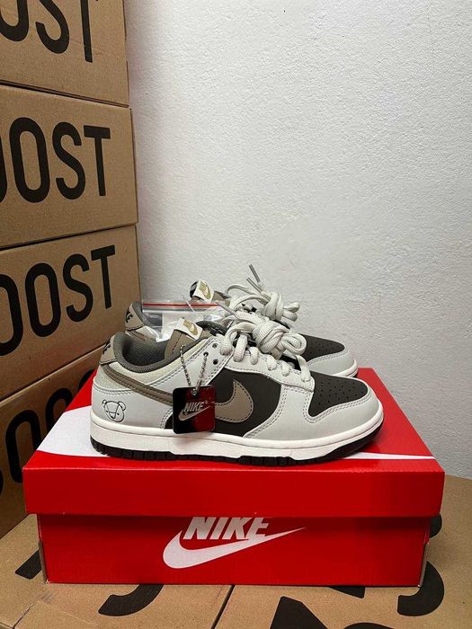 Женские кроссовки Nike Dunk Low Teddy Bear Premium. 36-40