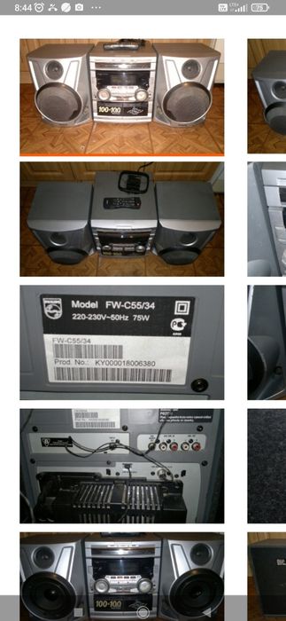 Philips wieża+2kolumny