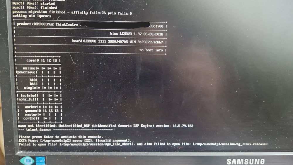 Bardzo szybki komputer  Lenovo M710q 16Gb Ram 512 Nvme serwer waves