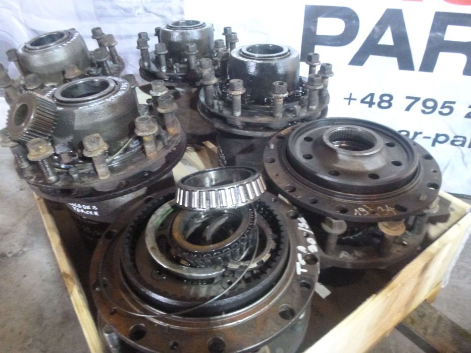 ZWOLNICA Piasta Mercedes Mp1 Mp2 Tarcze 24,5 cm 8x4 6x4 4x2