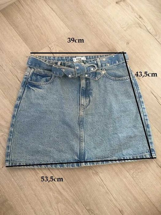 Jeansowa spódniczka mini