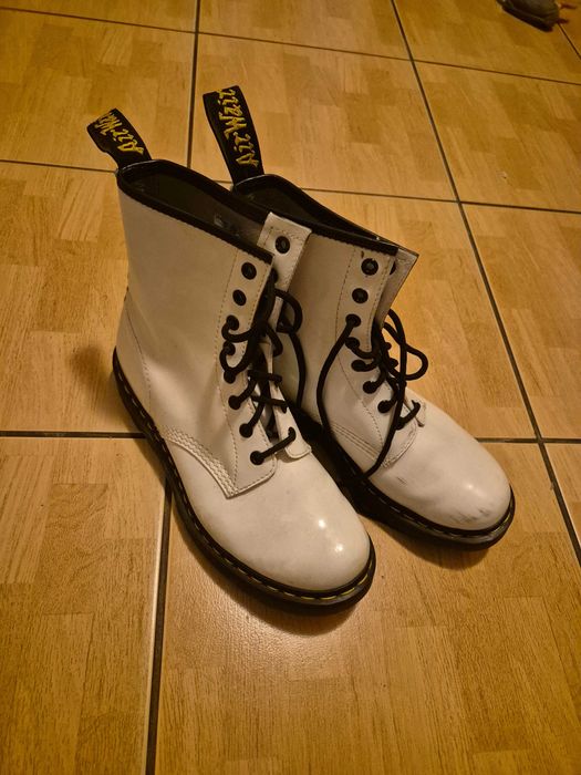 Dr. Martens White Blanc Smooth