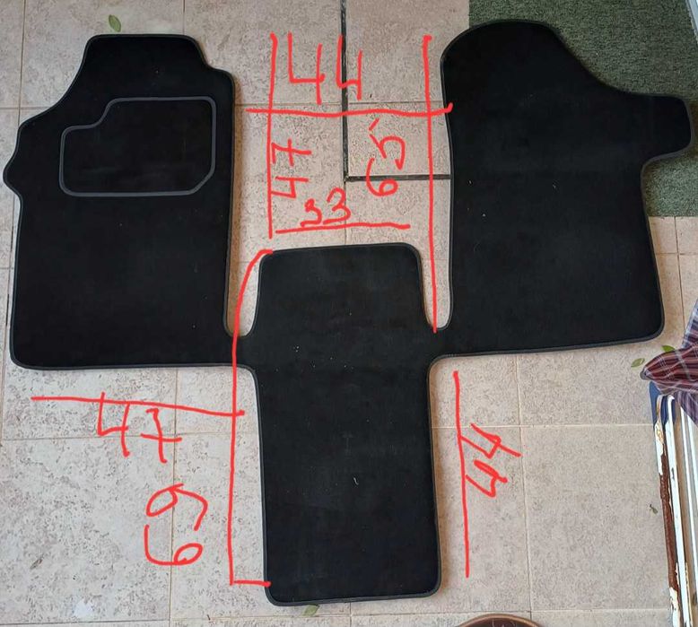 Tapetes para automóvel