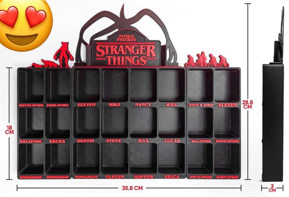 ‼️ Дивні дива підставка для фігурок Stranger Things