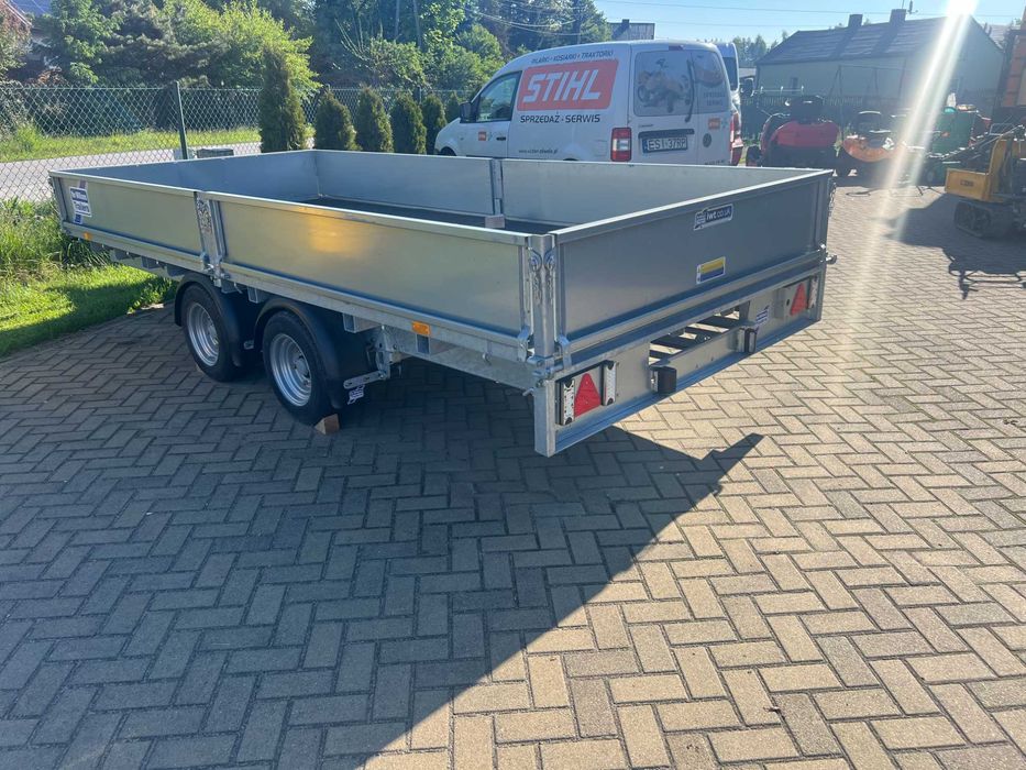 Przyczepka Ifor Williams LM146G 3500Kg /2800kg ład. Minikoparka itd