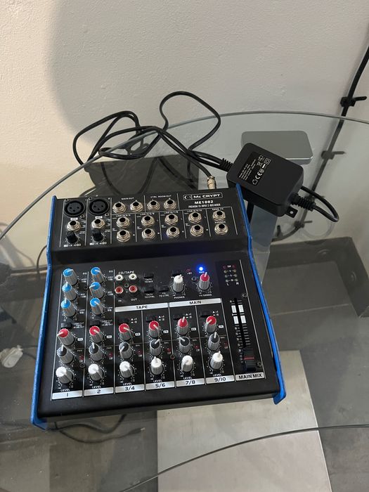 mikser audio Mc Crypt ME1002 – dobry sta