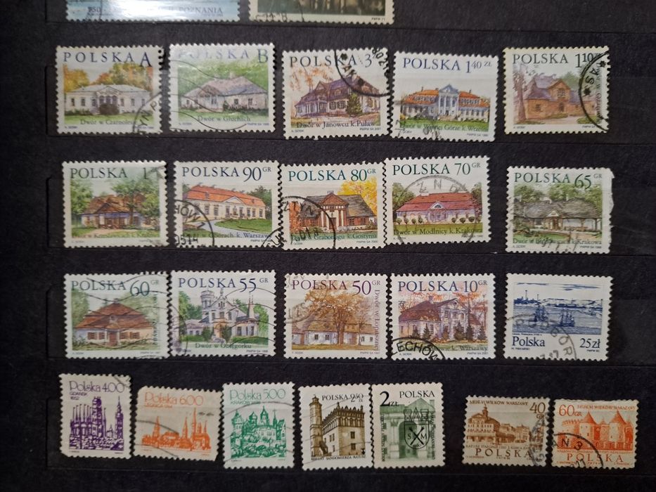 Znaczki pocztowe miasta Polski