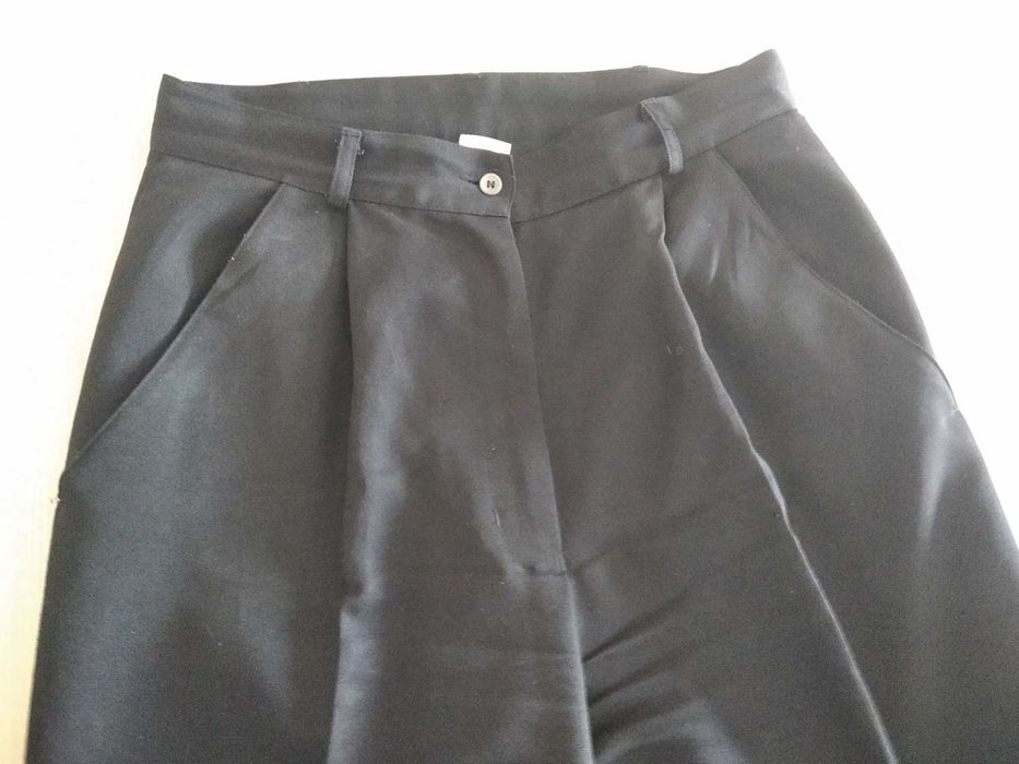 Calça de ganga preta