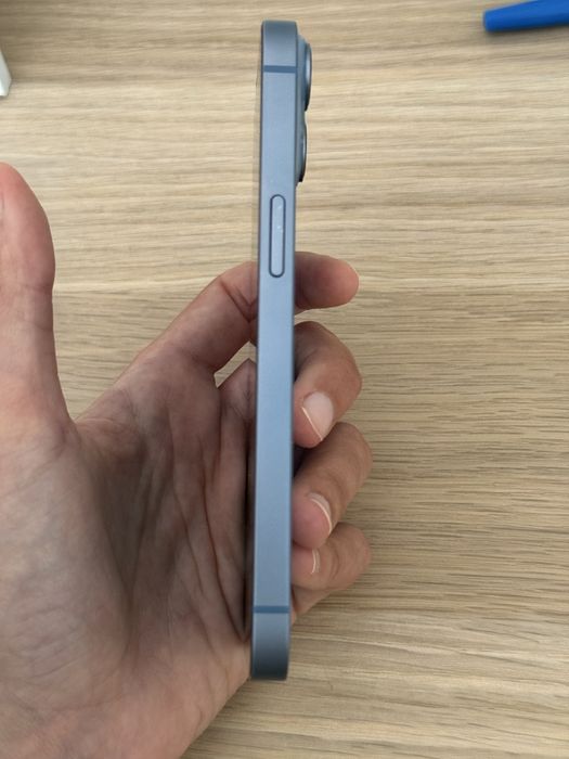 iPhone 14 Azul 128GB | Muito Bom Estado | 84% Bateria + 3 Capas