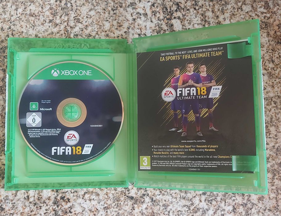 Fifa18 para XBox