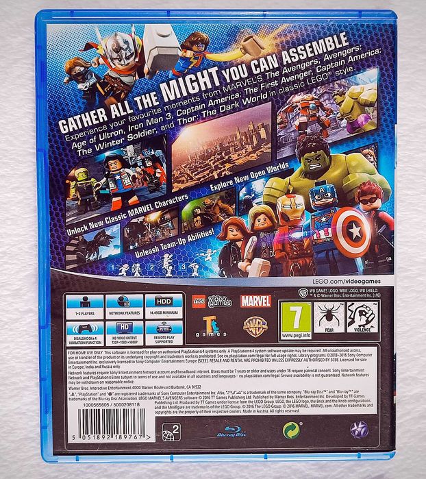LEGO Marvel Avengers PL Napisy PS4
