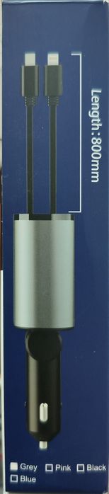 Carregador isqueiro 60w 4 em 1