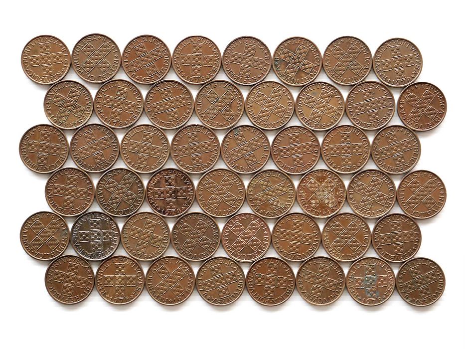 Lote de 48 Moedas 1 Escudo 1978
