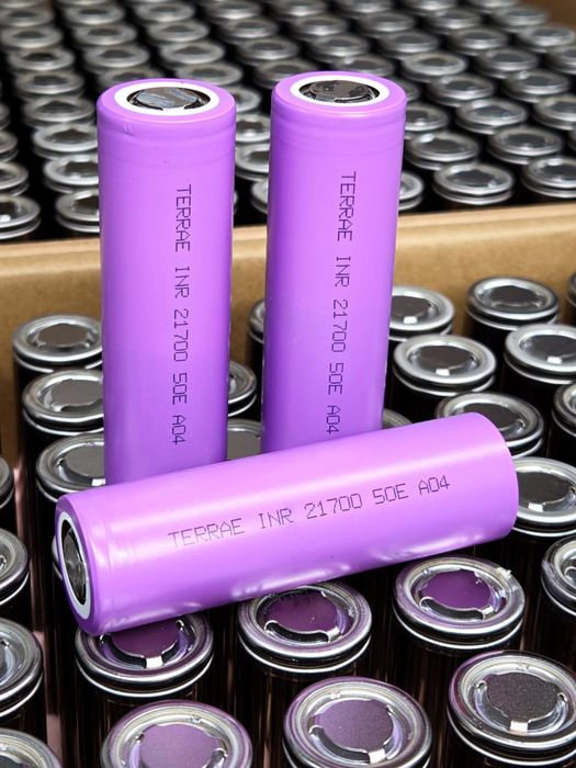 TerraE 50E НОВІ з розбірки 5000mAh, аккум 21700/Роб напруга 2,9–4,35В