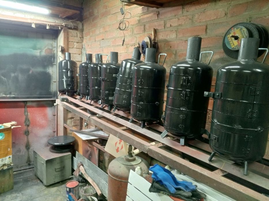 Буржуйка. Обогрівач.