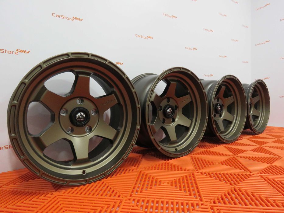 Jantes Fuel Shok 17 x 9j et -12 5x127 Bronze