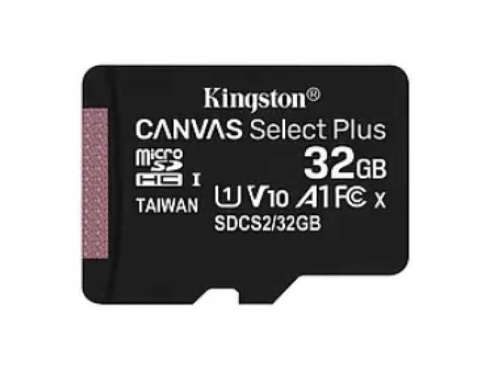 Карта пам'яті Kingston Canvas Select Plus 32GB microSD Class 10 А1 UHS-1