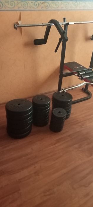 Sprzęt siłowy cały zestaw