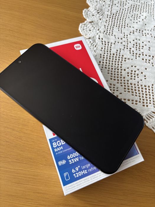 Nowy Redmi 15C  128GB/ 8GB czarny z etui