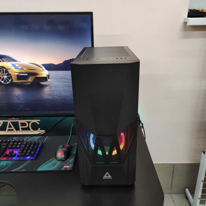 Компютер Новый Ryzen 5 5500, 16GB DDR4, GTX 1660 Super 6GB, SSD 500GB