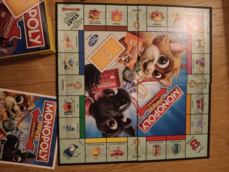 Gra monopoly junior banking