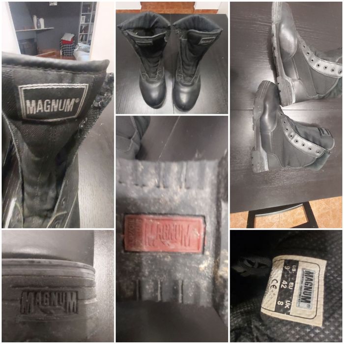 Botas magnum  praticamente novas 42
