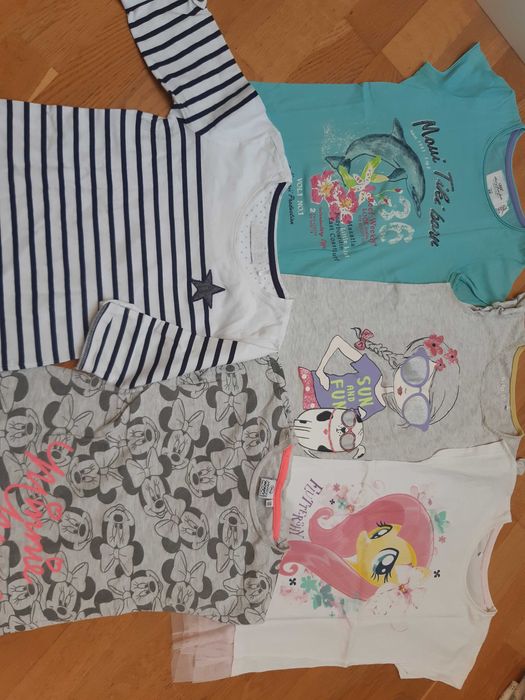 Bluzka koszulka T-shirt h&m,  Reserved 128