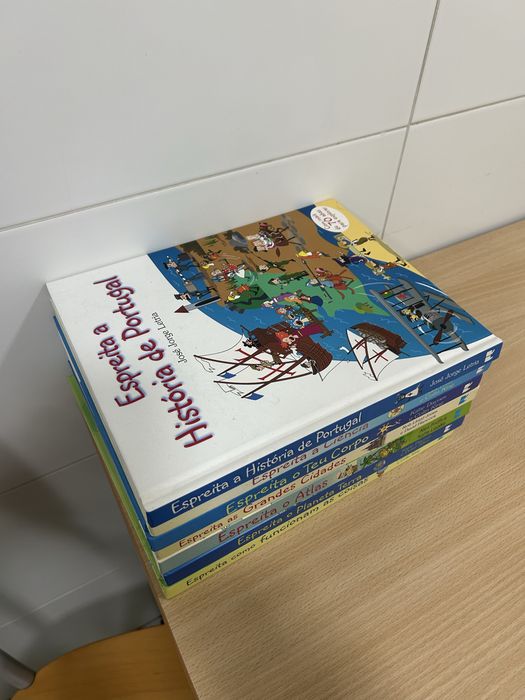 conjunto de livros
