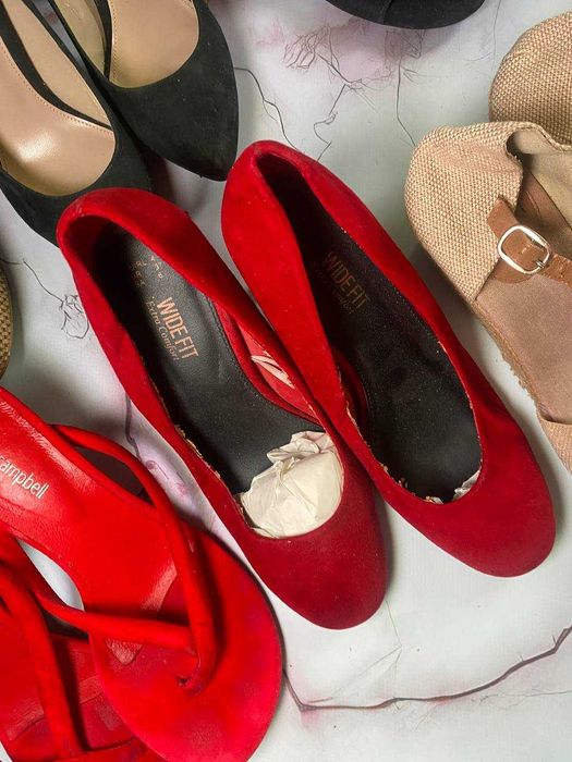 ОПТ лот жіноче взуття 15 пар 11 пар різні бренди