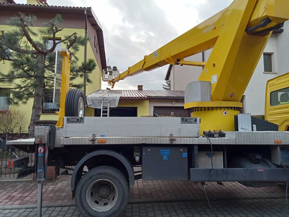 Zwyżka  Podnośnik koszowy, wynajem z operatorem lub bez do 35m