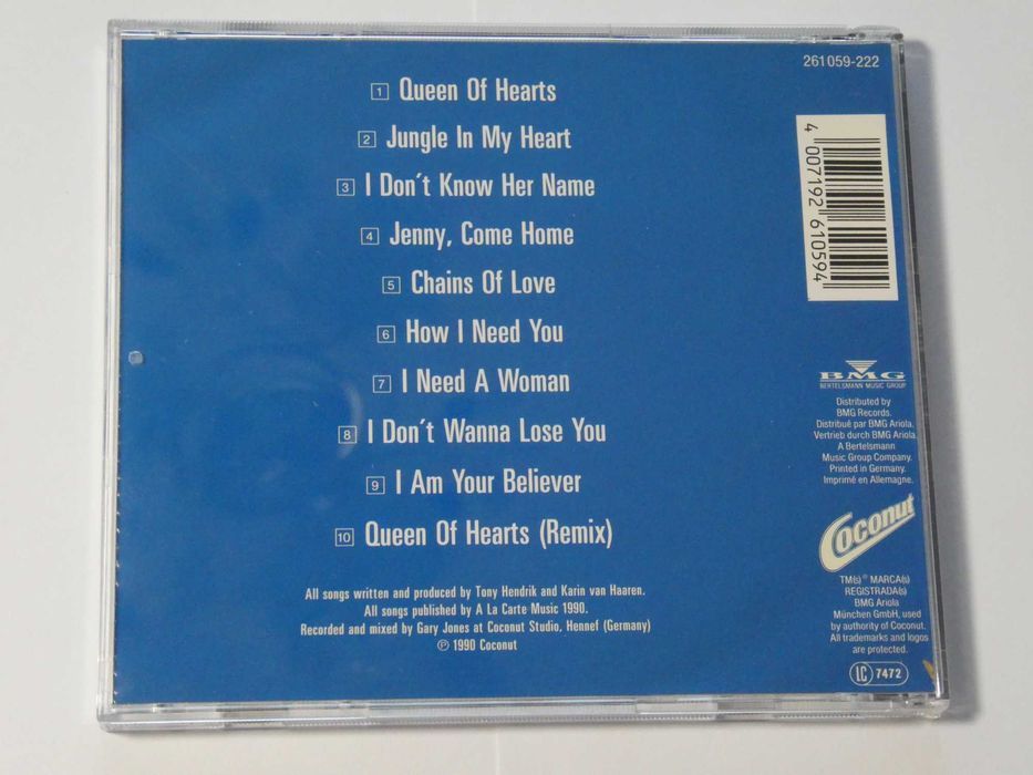 Płyta CD zespołu Bad Boys Blue - "Game Of Love" 1990 Coconut