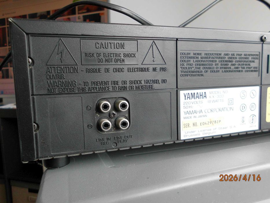 deck YAMAHA KX 300