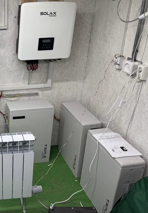 Сонячна електростанція SOLAX 15 кW + АКБ 17,4 kWh