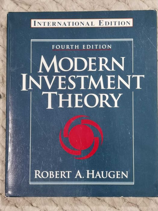 Livro "Modern Investment Theory" de Robert A. Haugen
