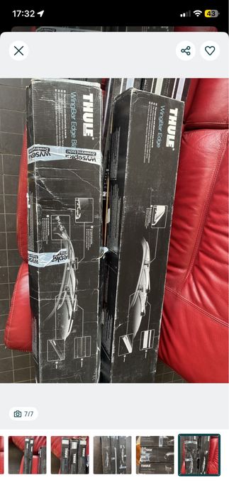 Wyprzedaż belki dachowe Thule Wingbar ( Edge )