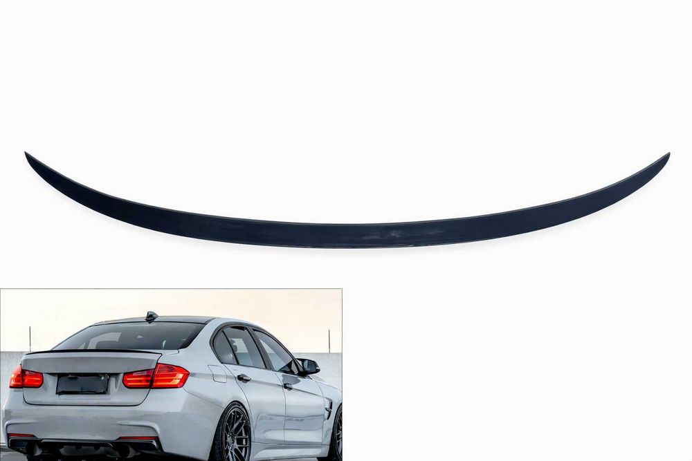 ТОП ЦЕНА! Спойлера BMW F30 F32 F36 M4 Style Черный глянец / Карбон
